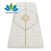 Thảm tập yoga định tuyến PU Liforme White Magic 4.2 mm