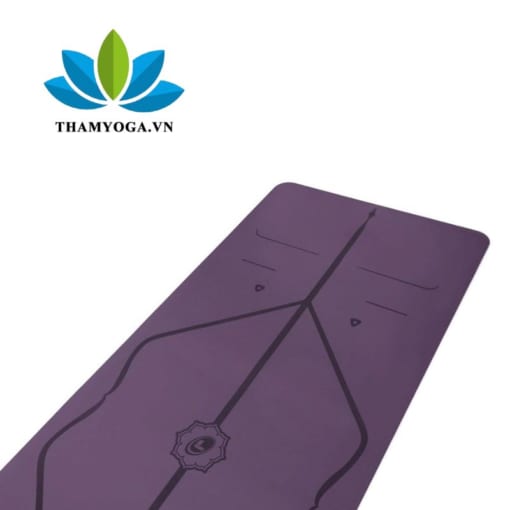 Thảm yoga du lịch PU Liforme Travel 2mm - Purple Earth