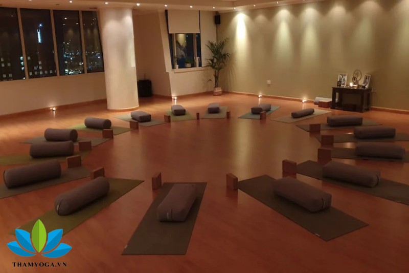 Không gian yên tĩnh, thoải mái cho học viên tại Yoga Ananda Không gian yên tĩnh, thoải mái cho học viên tại Yoga Ananda